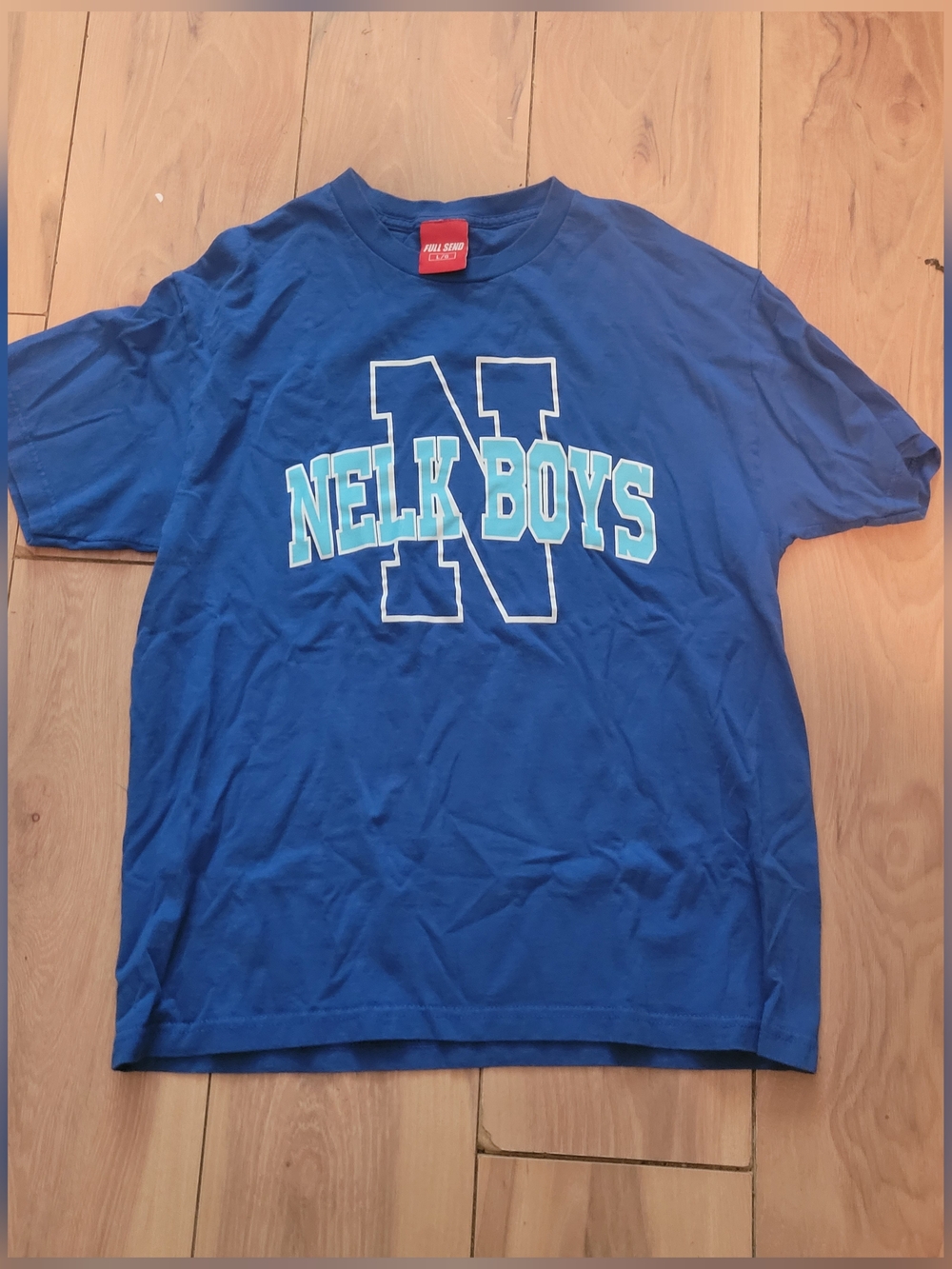 Blue Graphic Tee Mens